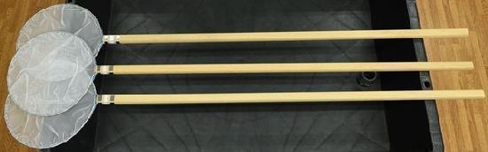 松田漁具　金魚用丸玉網　●マー7　白●